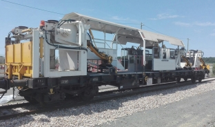 used SVM 2000 Rail laying machine
